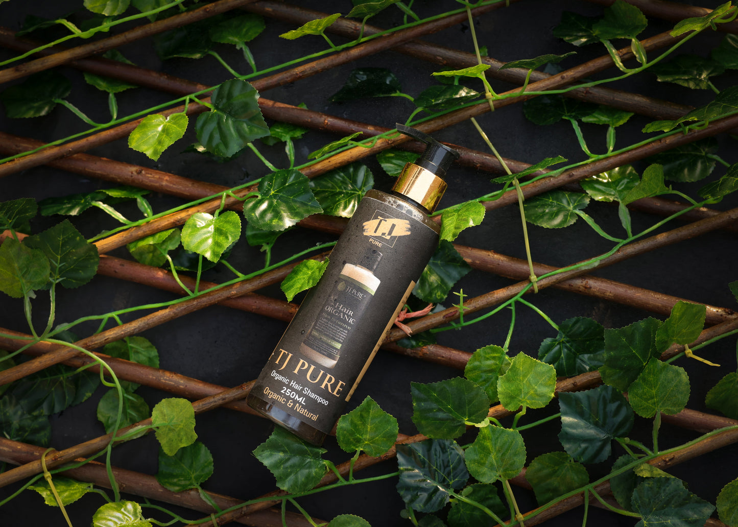 TJ PURE Natural Chemical-Free Shampoo for Daily Hair Care